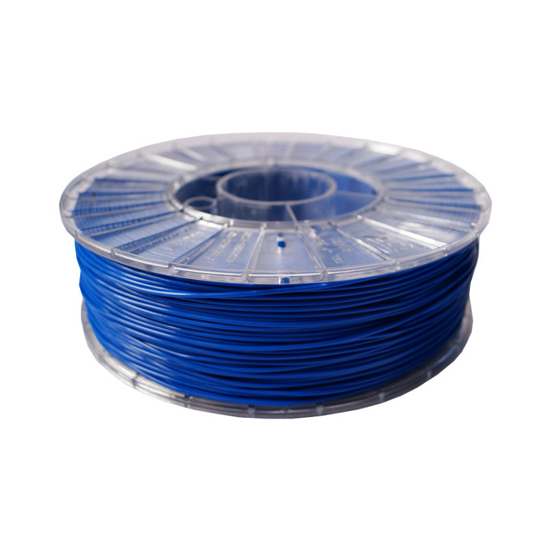 Фото нити для 3D-принтера PLA пластик 1,75 Экофил Стримпласт синий