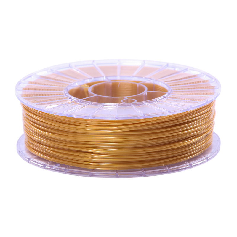 Фото нити для 3D-принтера SBS пластик 1,75 Стримпласт золотистый