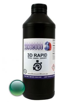 Фотополимер Monocure3D Rapid зелёный (1 л.) Фотополимер Monocure3D Rapid зелёный (1 л.)
