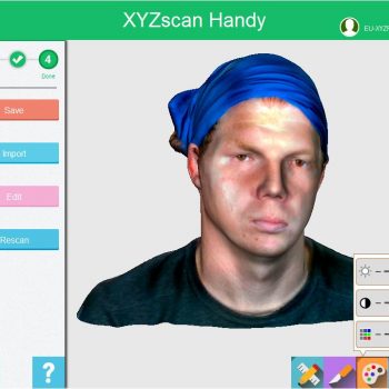 Изображение модели, отсканированной на 3D сканер XYZPrinting 3D Hand Scanner 2.0 (3)