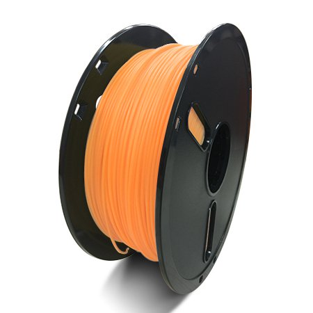 Фото нити для 3D принтера PLA-пластик Raise3D Premium, 1.75 мм, 1 кг, прозрачно-оранжевый