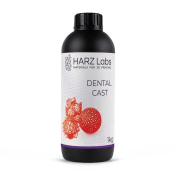 Фото фотополимера HARZ Labs Dental Cast LCD/DLP 1 л красный
