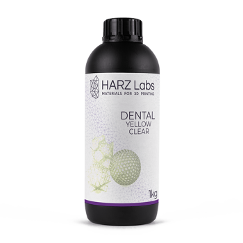 Фотополимер HARZ Labs Dental Yellow Clear 1 кг Фотополимер HARZ Labs Dental Yellow Clear 1 кг