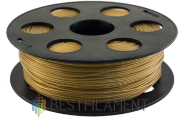 Пластик Bestfilament PETG золотистый металлик 1.75 мм, 1 кг Пластик Bestfilament PETG золотистый металлик 1.75 мм, 1 кг