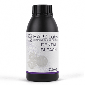 Фотополимер HARZ Labs Dental Bleach Form 2 0.5 кг Фотополимер HARZ Labs Dental Bleach Form 2 0.5 кг