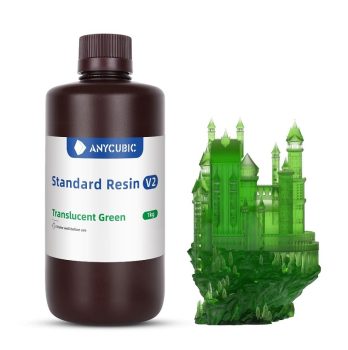 Фотополимерная смола Anycubic Basic зеленая 1л Фотополимерная смола Anycubic Basic зеленая 1л