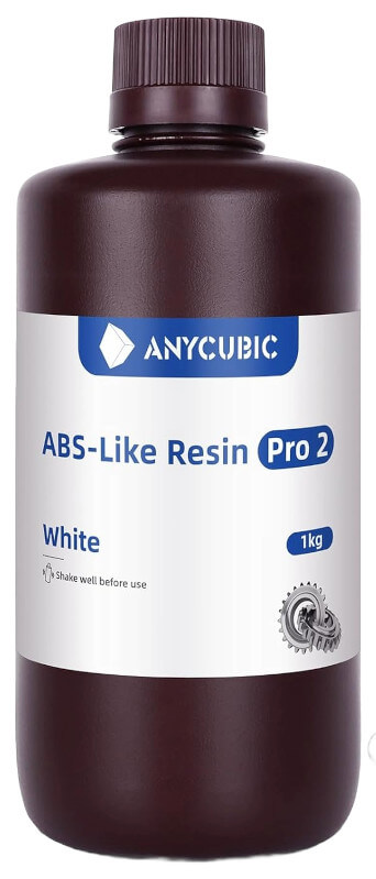 Фото фотополимерной смолы Anycubic ABS-Like Resin Pro 2 белая 1л