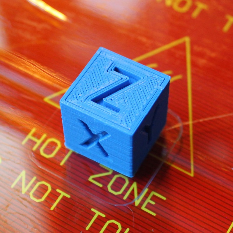 Фото Калибровочный кубик XYZ для 3д печати 2