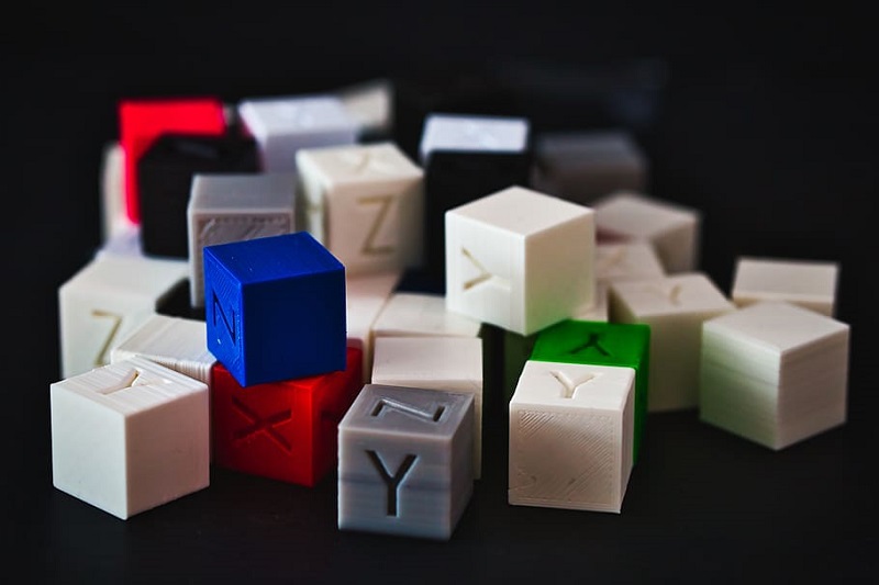 Фото Калибровочный кубик XYZ для 3д печати 6