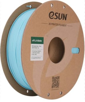 Нить для 3D печати eSUN ePLA-Matte, (матовый PLA) Cветло-синий