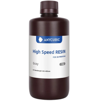 Фотополимерная смола Anycubic High Speed Resin серая 1кг Фотополимерная смола Anycubic High Speed Resin серая 1кг