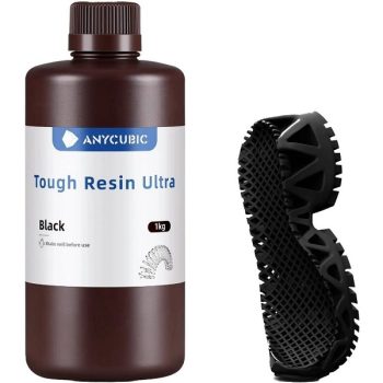 Фотополимерная смола Anycubic Tough Resin Ultra чёрная (1л) Фотополимерная смола Anycubic Tough Resin Ultra чёрная (1л)