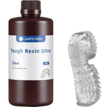 Фотополимерная смола Anycubic Tough Resin Ultra прозрачная (1л) Фотополимерная смола Anycubic Tough Resin Ultra прозрачная (1л)