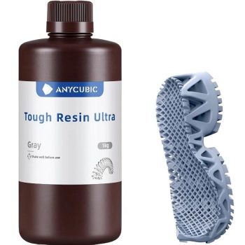 Фотополимерная смола Anycubic Tough Resin Ultra серая (1л) Фотополимерная смола Anycubic Tough Resin Ultra серая (1л)