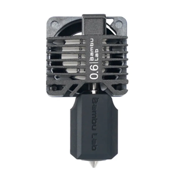 Хотэнд в сборе с соплом 0.6 мм из закаленной стали для 3Д принтера Bambu Lab X1C