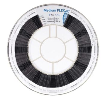 Medium Flex пластик REC 1.75 мм черный Medium Flex пластик REC 1.75 мм черный