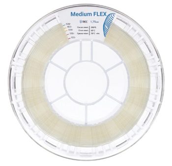 Medium Flex пластик REC 1.75 мм белый Medium Flex пластик REC 1.75 мм белый