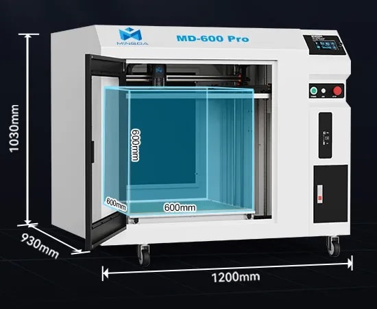 Фото 3D-принтер Mingda MD-600 Pro 6