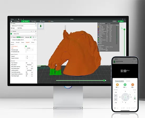 Фото 3D принтер Bambu Lab A1 mini (EU-версия) 2