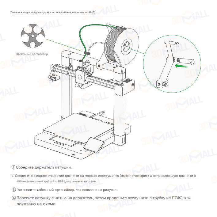 Фото Краткое руководство пользователя на 3D принтер Bambu Lab A1 19