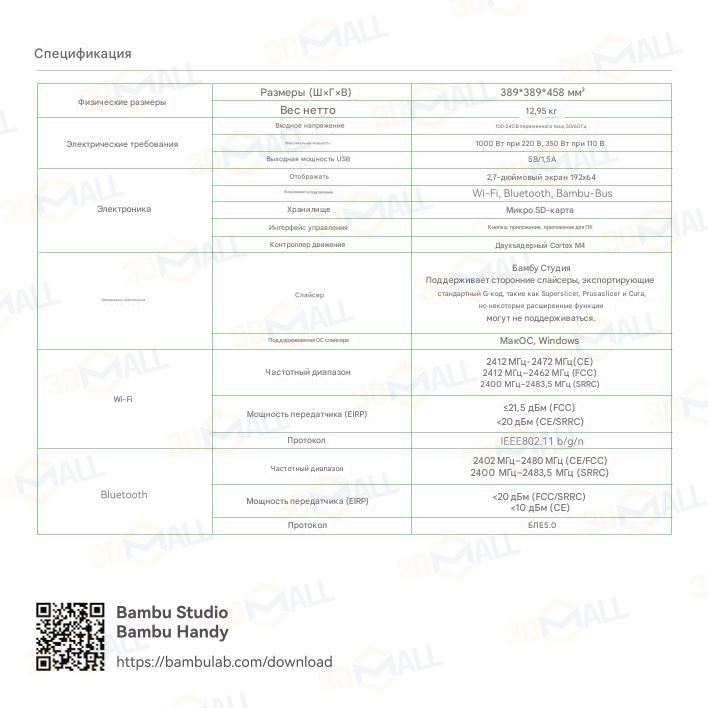 Фото Руководство пользователя на русском на 3D принтер Bambu Lab P1S Combo с AMS 17
