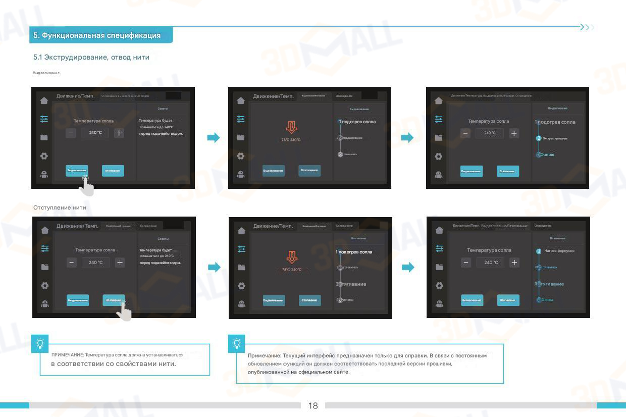 Фото Руководство пользователя на русском 3D принтер Creality K1C 21