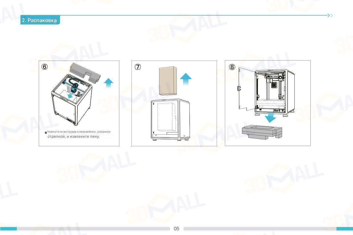 Фото Руководство пользователя на русском 3D принтер Creality K1C 8
