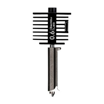 Хотэнд с соплом 0.6 мм из закаленной стали для 3D принтеров серии Bambu Lab A1