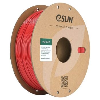 Катушка PETG+HS пластика ESUN 1.75 мм 1кг красная