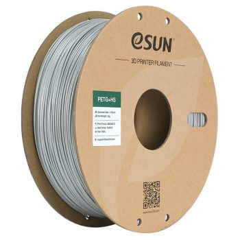 Катушка PETG+HS пластика ESUN 1.75 мм 1кг серебряная