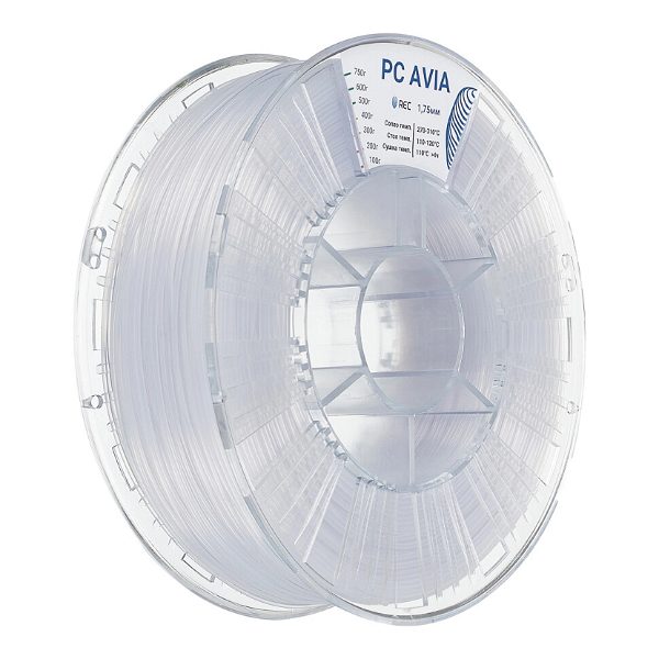PC AVIA пластик REC 1.75мм прозрачный 2 Фото PC AVIA пластик REC 1.75мм прозрачный 2