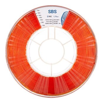 SBS пластик REC 1.75мм оранжевый