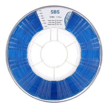 SBS пластик REC 1.75мм синий