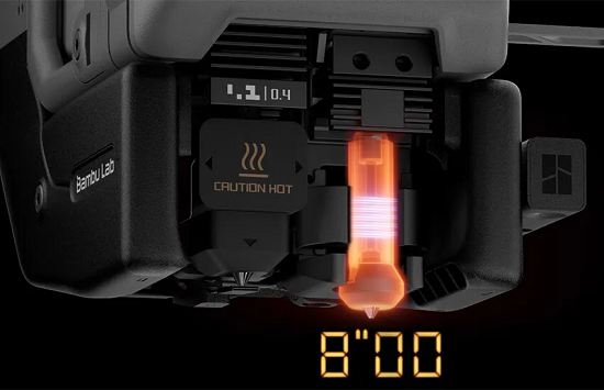 Фото 3D принтер Bambu Lab H2C Laser Full Combo 40 Вт 9