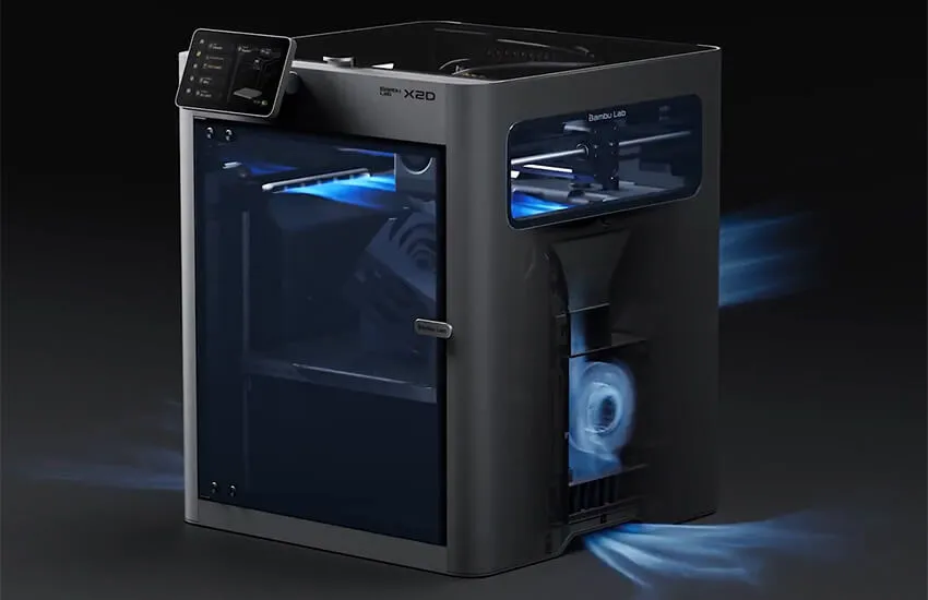Фото 3D принтер Bambu Lab X2D Combo 6
