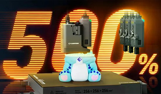 Фото 3Д принтер FlashForge Creator 5 10